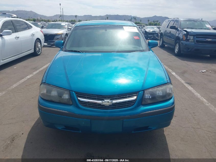 2005 Chevrolet Impala VIN: 2G1WF52E059245188 Lot: 43253184