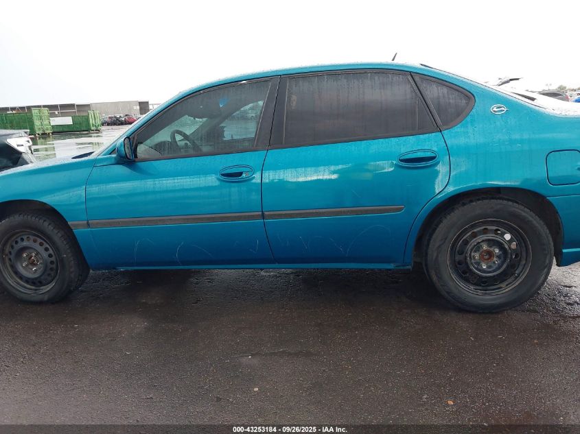 2005 Chevrolet Impala VIN: 2G1WF52E059245188 Lot: 43253184