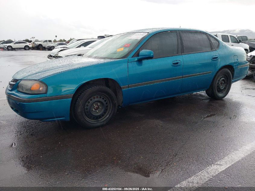 2005 Chevrolet Impala VIN: 2G1WF52E059245188 Lot: 43253184