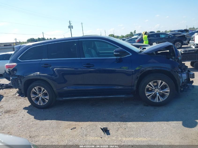 2015 Toyota Highlander Le Plus V6 VIN: 5TDZKRFH2FS041478 Lot: 43253196