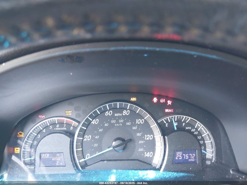 2012 Toyota Camry Se VIN: 4T1BF1FK5CU047443 Lot: 43253197