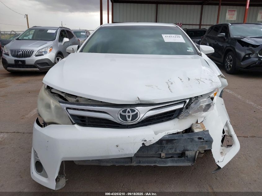 2012 Toyota Camry Le VIN: 4T4BF1FK1CR206514 Lot: 43253210