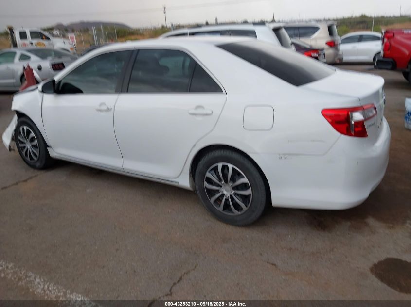 2012 Toyota Camry Le VIN: 4T4BF1FK1CR206514 Lot: 43253210