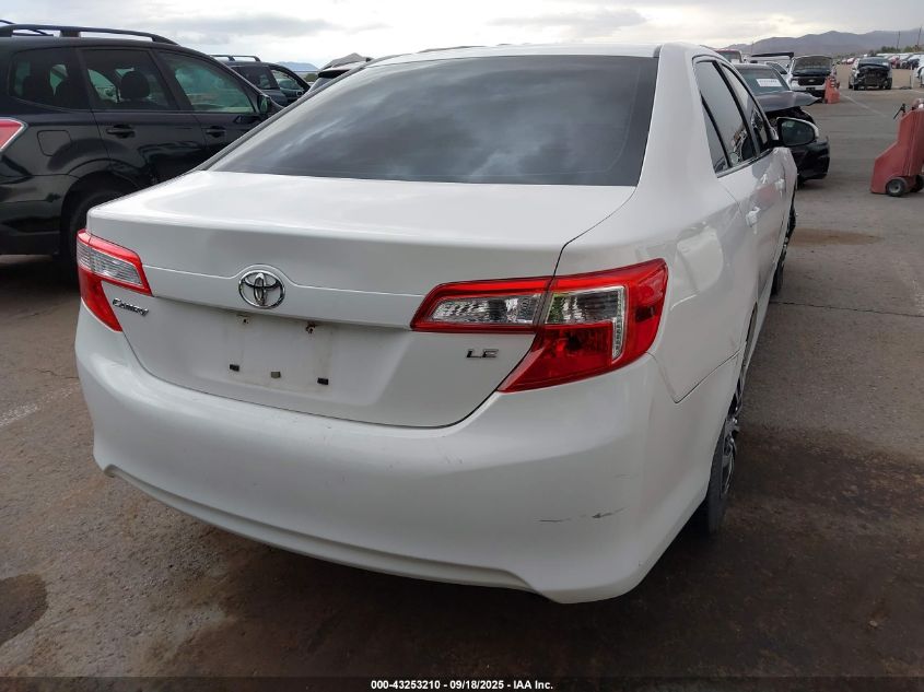 2012 Toyota Camry Le VIN: 4T4BF1FK1CR206514 Lot: 43253210