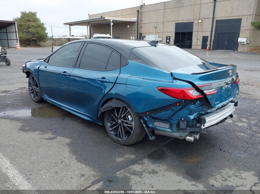 2025 Toyota Camry Xse blue sedan hybrid 4T1DAACK3SU001457 photo #4