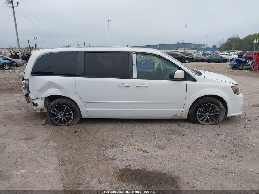 2014 Dodge Grand Caravan Sxt VIN: 2C4RDGCG8ER163537 Lot: 43253232