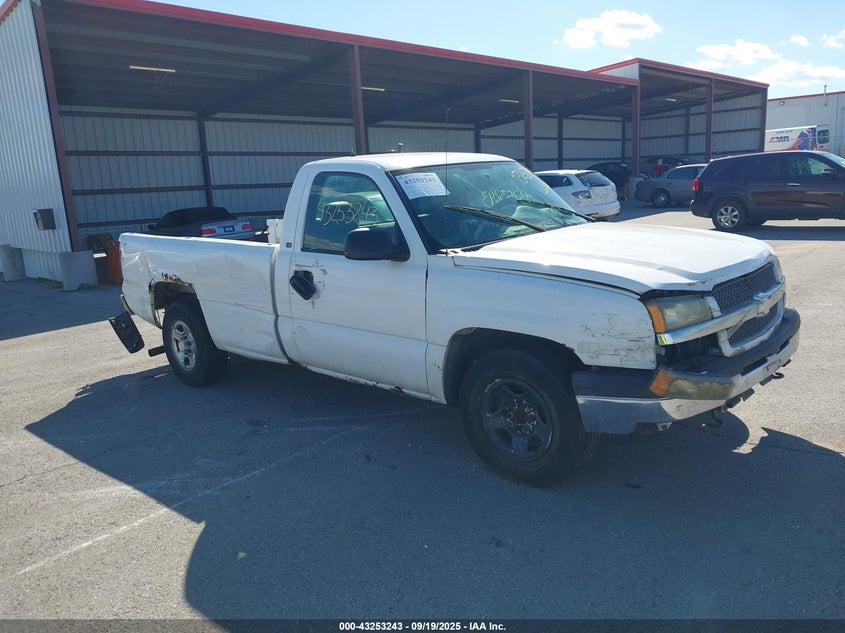 1GCEC14V44Z314647 2004 Chevrolet Silverado 1500 Work Truck auction photo 1