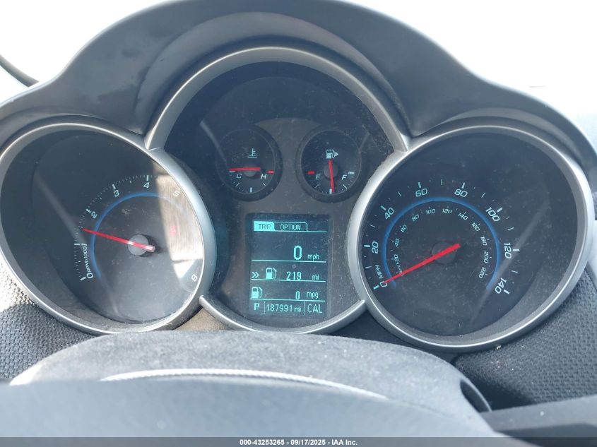 2013 Chevrolet Cruze 2Lt Auto VIN: 1G1PE5SB0D7136288 Lot: 43253265