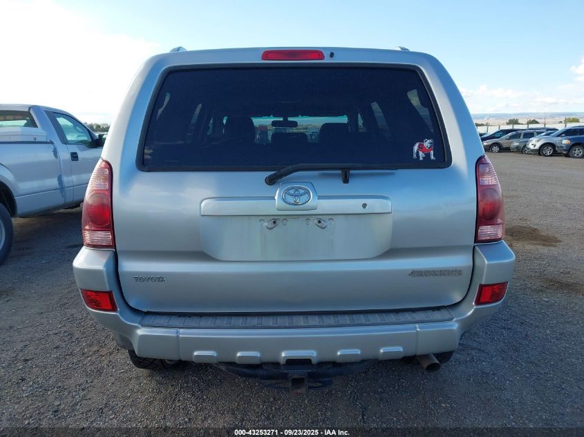 2005 Toyota 4Runner Sr5 Sport V8 VIN: JTEZT14R458006868 Lot: 43253271