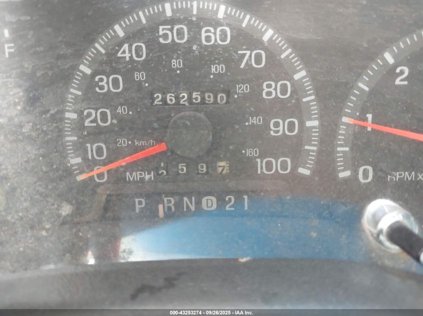 1998 Ford F-150 Lariat/Standard/Xl/Xlt VIN: 1FTZF1767WNA47818 Lot: 43253274