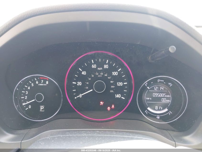 2020 Honda Hr-V Awd Lx VIN: 3CZRU6H31LM701932 Lot: 43253346