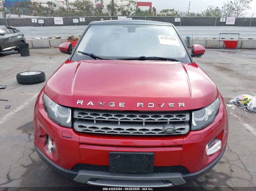 2015 Land Rover Range Rover Evoque Pure VIN: SALVP2BG0FH054277 Lot: 43253354