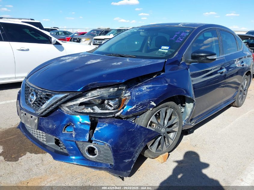 2016 Nissan Sentra Sr VIN: 3N1AB7AP2GY250698 Lot: 43253445