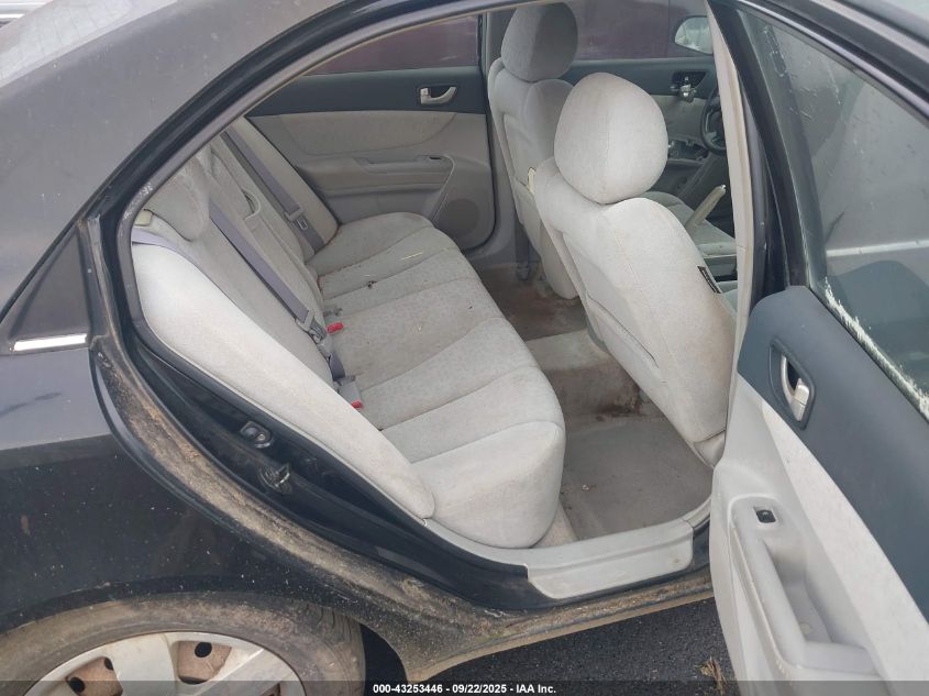 2007 Hyundai Sonata Gls VIN: 5NPET46C67H241340 Lot: 43253446
