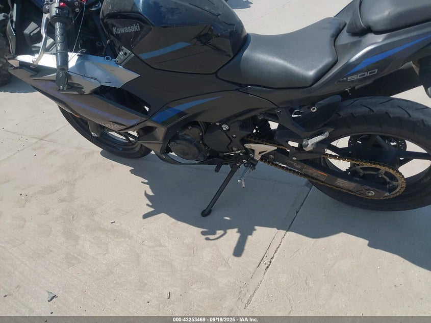 2025 Kawasaki Ex500 A/B VIN: ML5EXGJ17SDA55832 Lot: 43253469