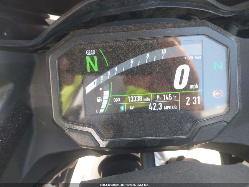 2025 Kawasaki Ex500 A/B VIN: ML5EXGJ17SDA55832 Lot: 43253469