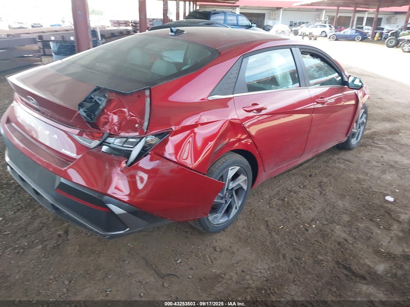 2025 HYUNDAI ELANTRA LIMITED - KMHLP4DG7SU054619