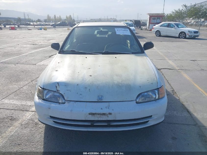 1993 Honda Civic Dx VIN: 1HGEG8640PL040423 Lot: 43253504