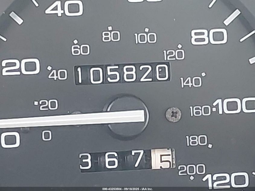 1993 Honda Civic Dx VIN: 1HGEG8640PL040423 Lot: 43253504