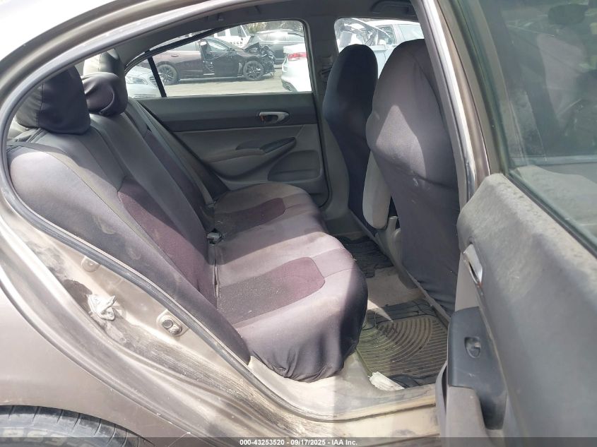 2007 Honda Civic Lx VIN: JHMFA16577S008836 Lot: 43253520