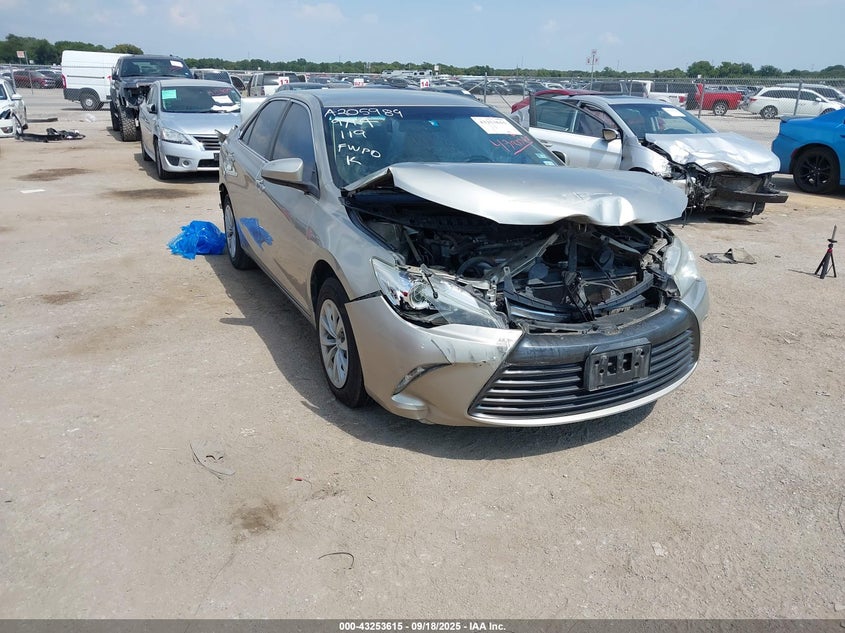2017 TOYOTA CAMRY LE - 4T1BF1FK4HU318757