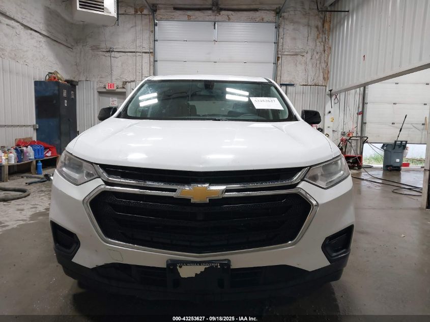 2018 Chevrolet Traverse Ls VIN: 1GNEVFKW7JJ232142 Lot: 43253627