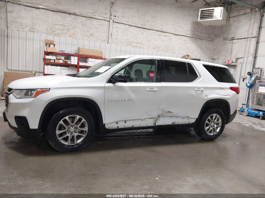 2018 Chevrolet Traverse Ls VIN: 1GNEVFKW7JJ232142 Lot: 43253627