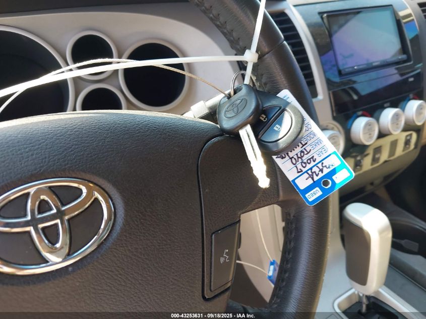 2007 Toyota Tundra Limited 5.7L V8 VIN: 5TFRV58147X024256 Lot: 43253631