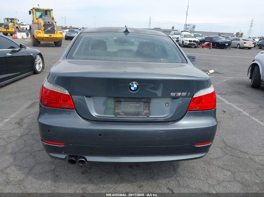 2008 BMW 535I VIN: WBANW135X8CZ80619 Lot: 43253644