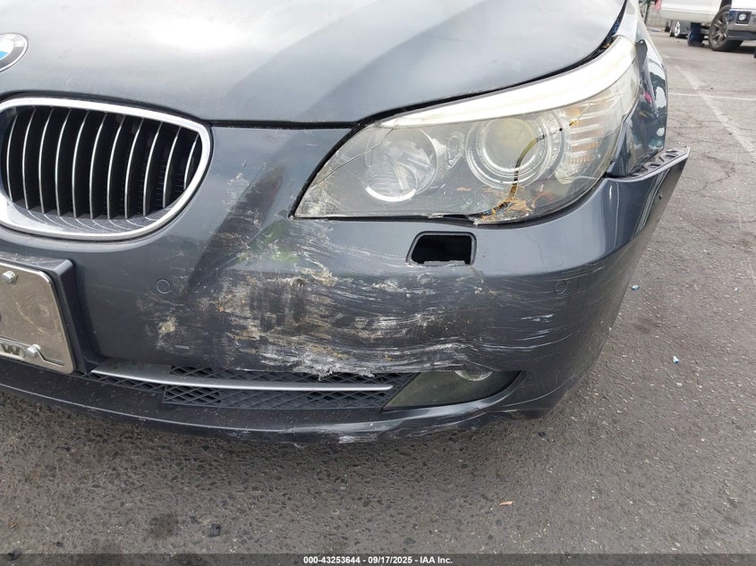 2008 BMW 535I VIN: WBANW135X8CZ80619 Lot: 43253644