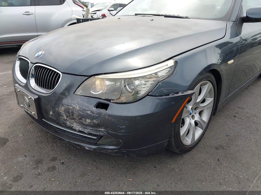2008 BMW 535I VIN: WBANW135X8CZ80619 Lot: 43253644
