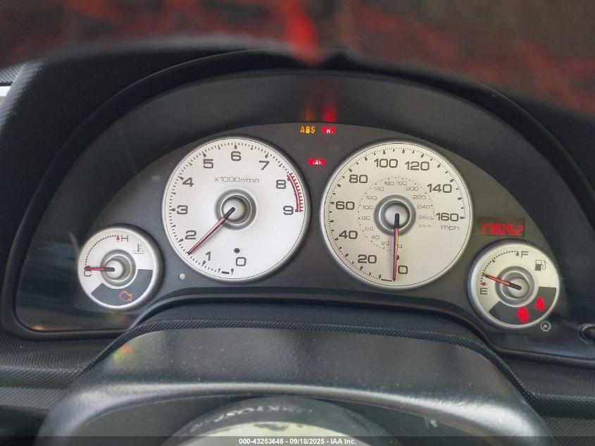 2003 Acura Rsx Type S VIN: JH4DC53093C000842 Lot: 43253646