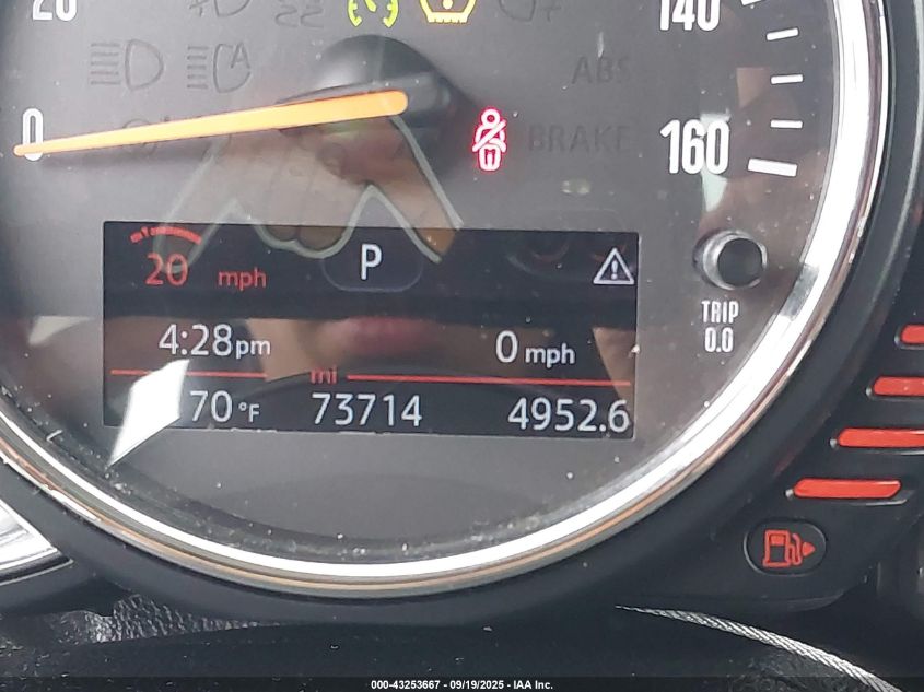 2015 Mini Hardtop Cooper VIN: WMWXS5C52FT828732 Lot: 43253667