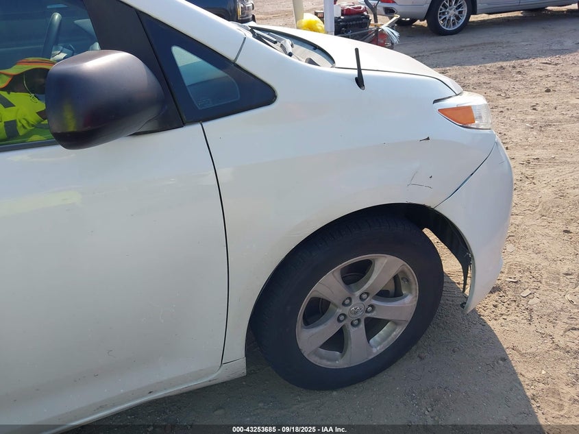 2013 Toyota Sienna L V6 7 Passenger VIN: 5TDZK3DC7DS292711 Lot: 43253685