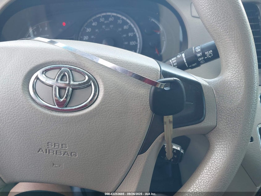 2013 Toyota Sienna L V6 7 Passenger VIN: 5TDZK3DC7DS292711 Lot: 43253685