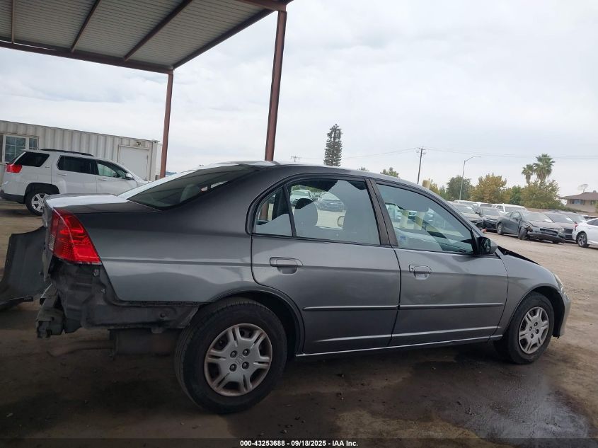 2004 Honda Civic Ex VIN: 2HGES26764H539743 Lot: 43253688