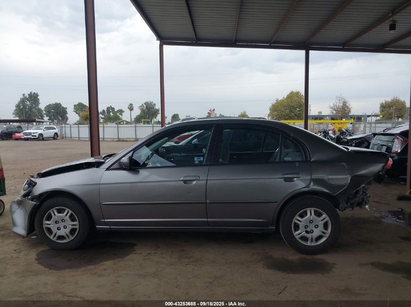 2004 Honda Civic Ex VIN: 2HGES26764H539743 Lot: 43253688