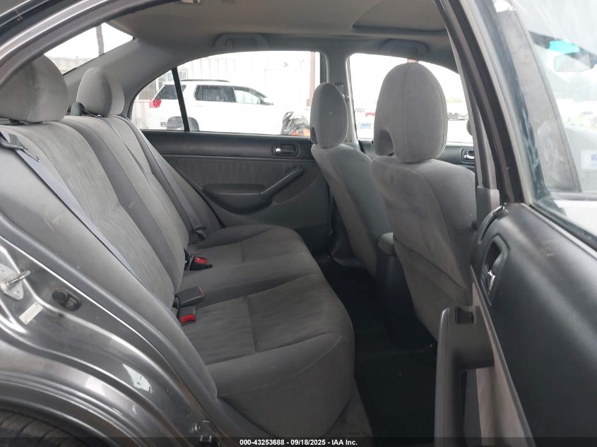 2004 Honda Civic Ex VIN: 2HGES26764H539743 Lot: 43253688