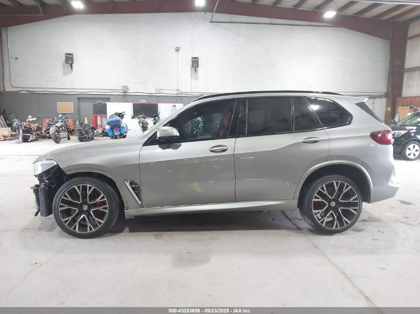 2022 BMW X5 M VIN: 5YMJU0C04N9L18508 Lot: 43253696
