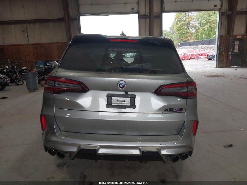 2022 BMW X5 M VIN: 5YMJU0C04N9L18508 Lot: 43253696