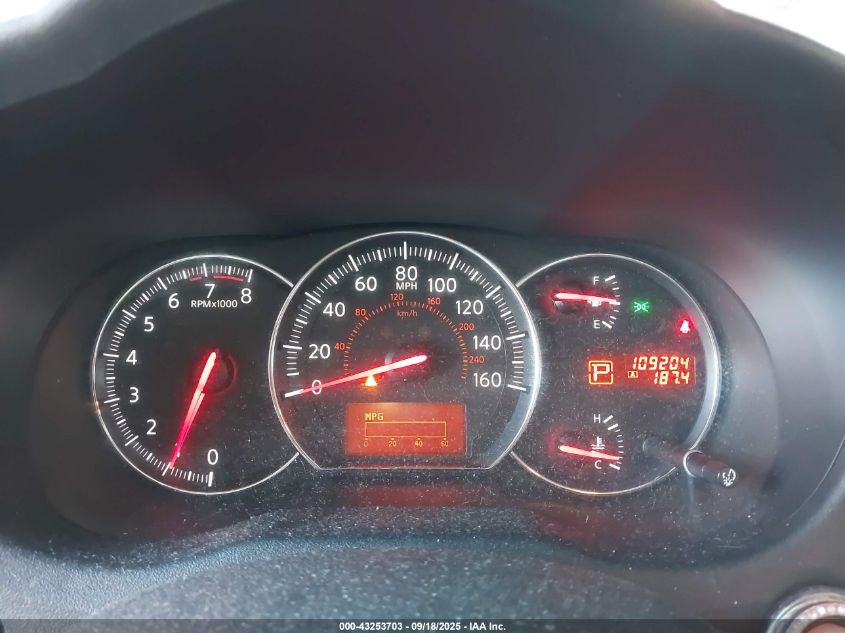 2010 Nissan Maxima 3.5 Sv VIN: 1N4AA5AP4AC847443 Lot: 43253703