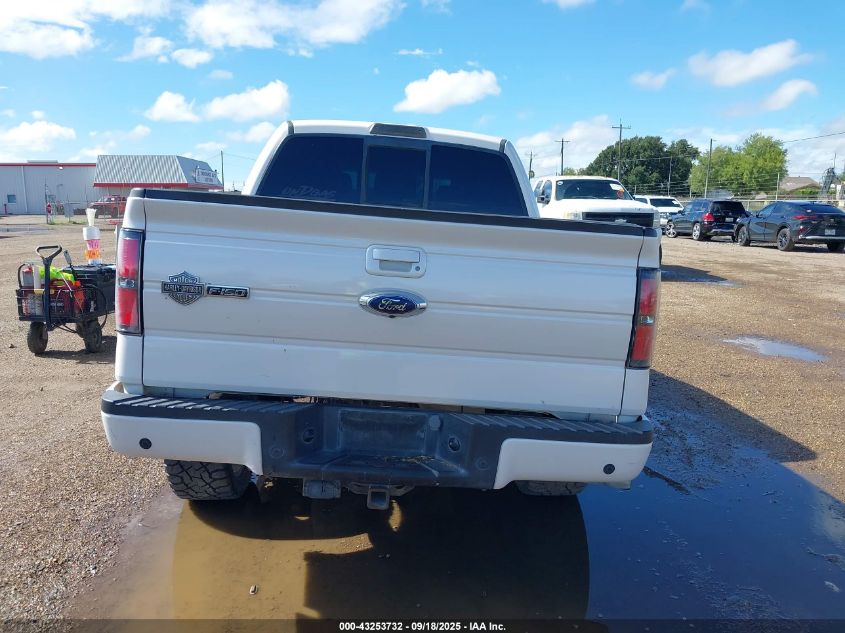 2012 Ford F-150 Harley-Davidson VIN: 1FTFW1E64CFB93542 Lot: 43253732