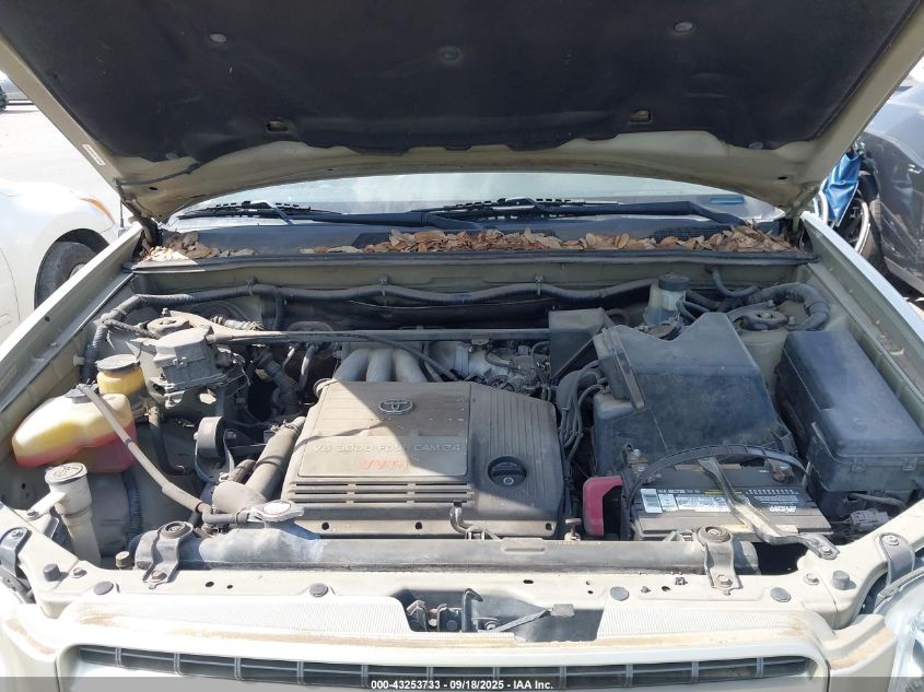 2002 Toyota Highlander V6 VIN: JTEGF21A420071345 Lot: 43253733