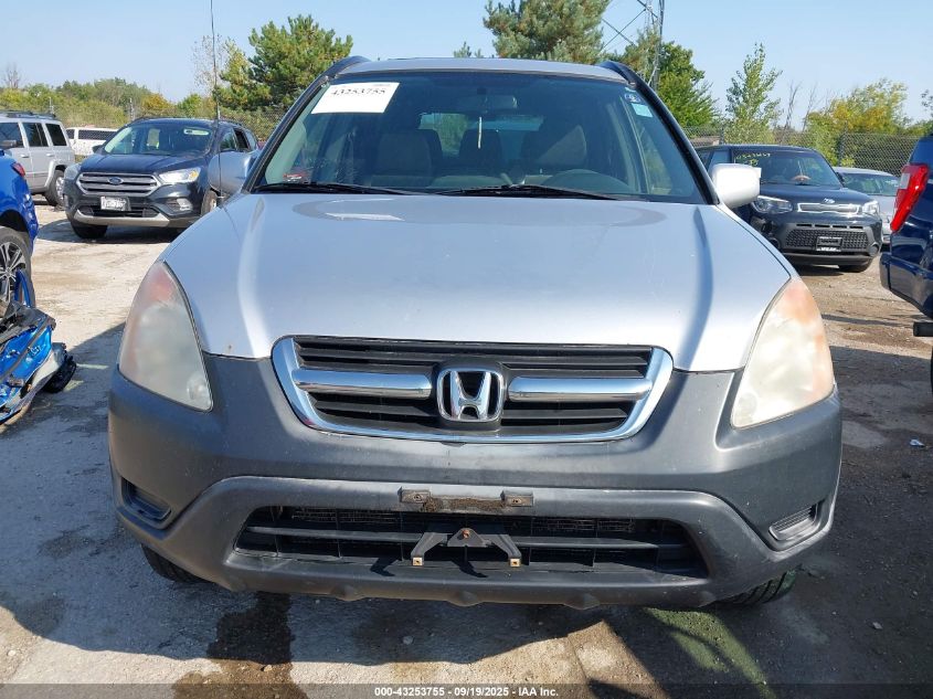 2002 Honda Cr-V Ex VIN: JHLRD78862C052011 Lot: 43253755