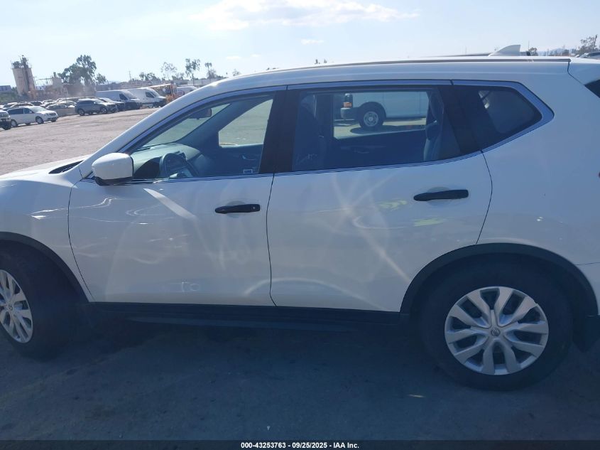 2017 Nissan Rogue S VIN: JN8AT2MT0HW143524 Lot: 43253763
