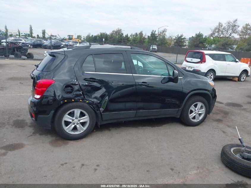 2020 Chevrolet Trax Fwd Lt VIN: KL7CJLSBXLB314318 Lot: 43253765