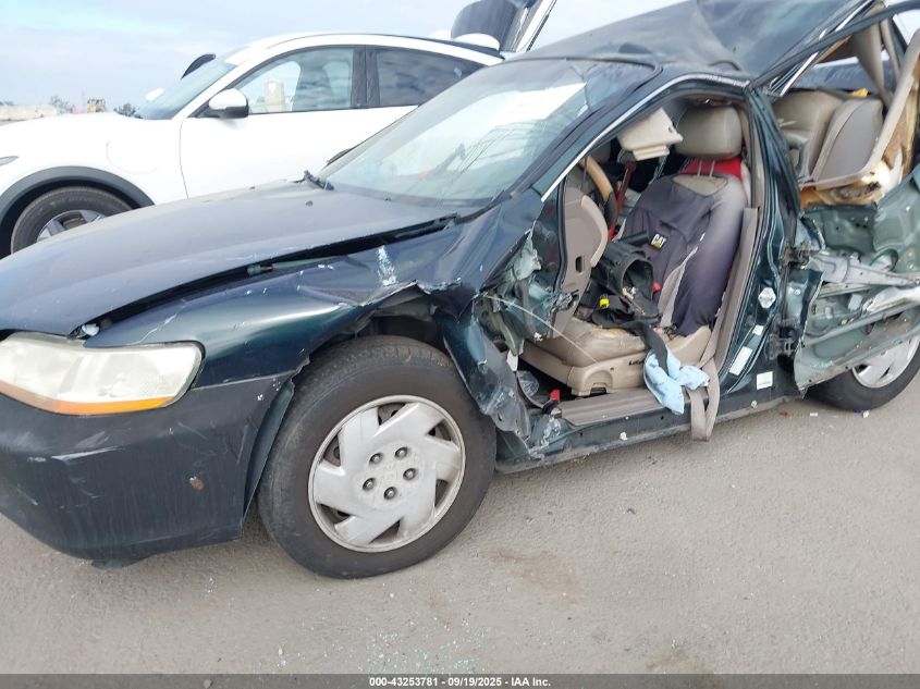 1999 Honda Accord Lx V6 VIN: 1HGCG164XXA040388 Lot: 43253781