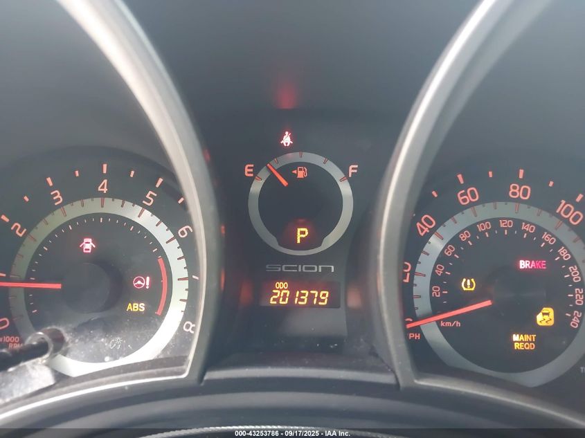 2012 Scion Tc VIN: JTKJF5C73C3033997 Lot: 43253786