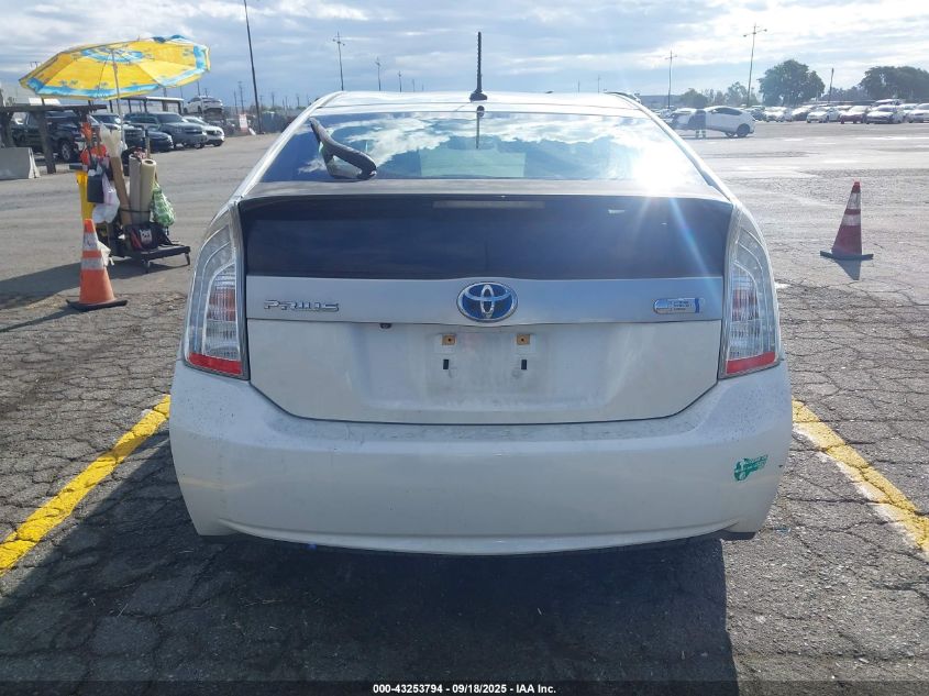 2012 Toyota Prius Plug-In Advanced VIN: JTDKN3DP8C3004867 Lot: 43253794