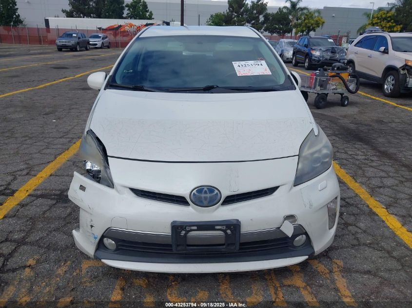 2012 Toyota Prius Plug-In Advanced VIN: JTDKN3DP8C3004867 Lot: 43253794